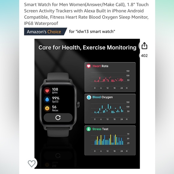 New in sealed box smart watch - Picture 2 of 7